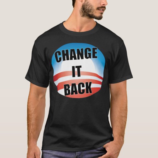 Terug wijzigen t-shirt (Voorkant)