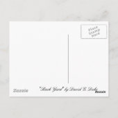Terug Yard Briefkaart (Achterkant)