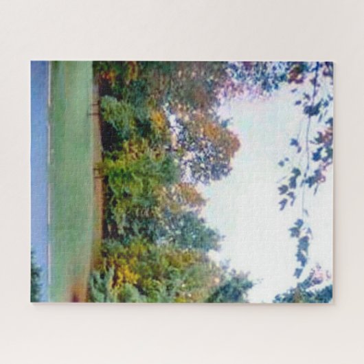 Terug Yard Legpuzzel (Horizontaal)