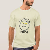 Terugbetaling 2024 t-shirt (Voorkant)