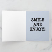 TERUGBETALING KLEINE Wenskaart VAN HET GEZICHT Kaart (Binnen)