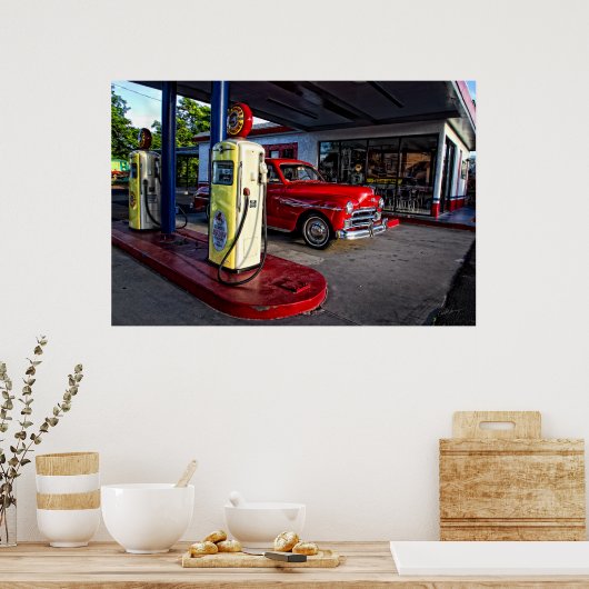 Terugblik op de tijd poster (Keuken)