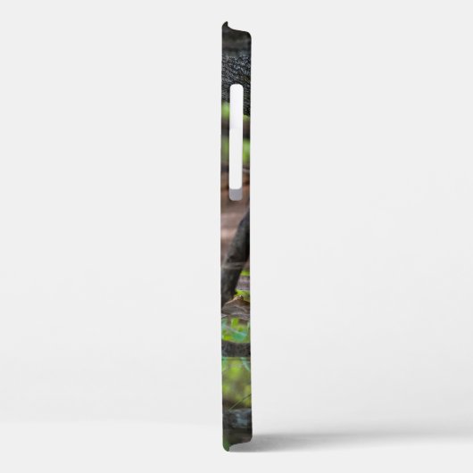 Terugblik schilderachtig iPhone Case (Achterkant / Links)