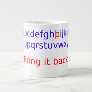 terugbrengen doorn grote koffiekop