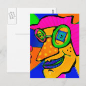 terugdraaien briefkaart (Voorkant / Achterkant)