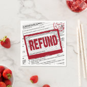 teruggaafstempel inkomstenbelasting servetten (Insitu)