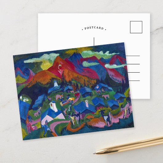Teruggave van de dieren | Ernst Ludwig Kirchner Briefkaart