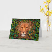 Teruggave van de King Notecard Kaart (Gele Bloem)