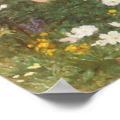 Teruggave van de lente (Le Printemps) door Bouguer Poster (Hoek)