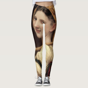Teruggave van de markt door William Bouguereau Leggings