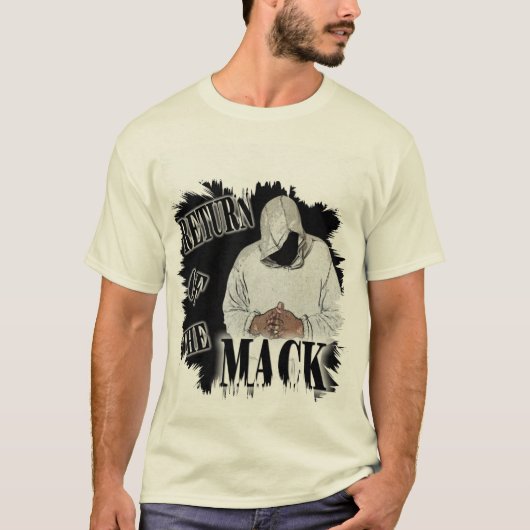 Teruggave van het T-shirt van de Mannen van de mac (Voorkant)