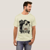 Teruggave van het T-shirt van de Mannen van de mac (Voorkant volledig)
