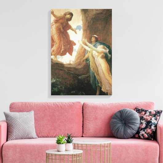 Teruggave van het telefoonnummer door Frederic Lei Canvas Afdruk (Insitu (Woonkamer))