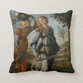 Teruggave van Judith aan Bethulia door Botticelli Kussen