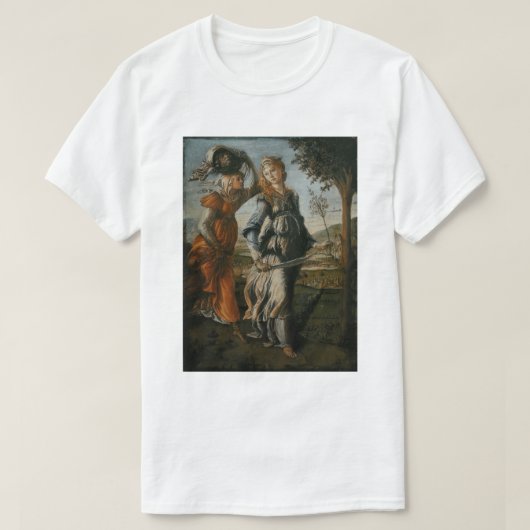 Teruggave van Judith aan Bethulia door Botticelli T-shirt (Design voorkant)