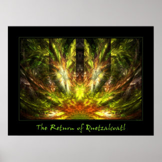 Teruggave van Quetzalcoatl Poster