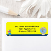 Teruggaveadres schooldagen etiket (Insitu)