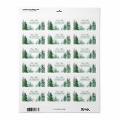 Teruggaveadres voor boom etiket (Full Sheet)