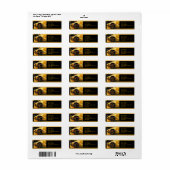 Teruggaveadreslabels London Bridge Etiket (Full Sheet)