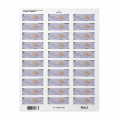 Teruggaveadreslabels van Calla Lily Etiket (Full Sheet)