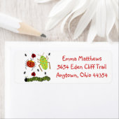 Teruggaveadreslabels voor fouten etiket (Insitu)