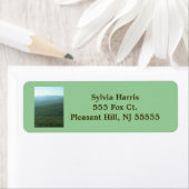 Teruggaveadreslabels voor Mountain Ridge Etiket (Insitu)