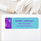 Teruggaveadreslabels voor Zeemeerminnen Etiket (Insitu)