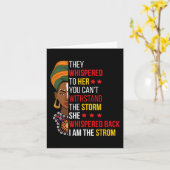 teruggefluisterd ben ik het Storm bhm trots afrika Kaart (Gele Bloem)