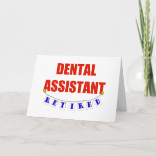 TERUGGEKEERDE DENTALE ASSISTANT KAART