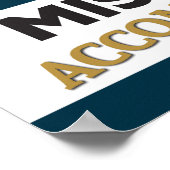 Teruggestuurd naar Honor Welcome Home Missionary P Poster (Hoek)