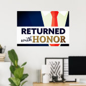 Teruggestuurd naar Honor Welcome Home Missionary P Poster (Thuiskantoor)