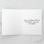 Teruggetrokken Gelukwensen op Pensionering 2 Grote Kaart (Binnen)