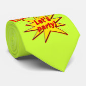 TERUGGEVORDERD - LET PARTIJT T-shirts en cadeaus Stropdas (Opgerold)