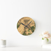 teruggezette gevechtskaart van Gettysburg, 1863 Ronde Klok (Huis)