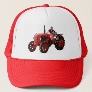 teruggezette rode trekker trucker pet