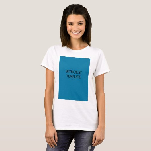 teruggooien t-shirt (Voorkant volledig)