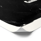 Teruggooien van één vel Poster met laserprinter #1 (Hoek)