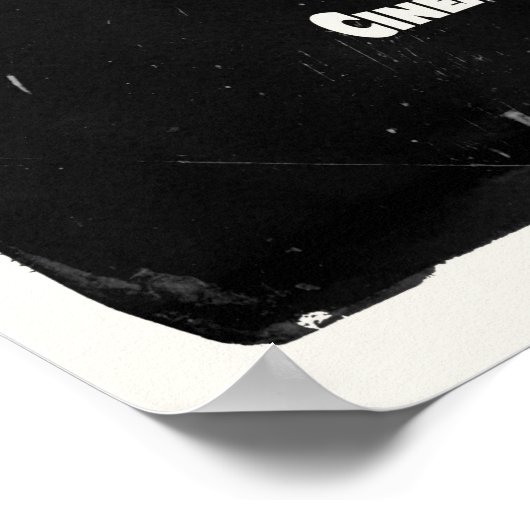 Teruggooien van één vel Poster met laserprinter #1 (Hoek)