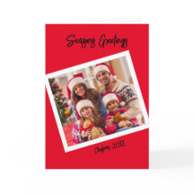 Teruggooifoto stijl, 5" x 7" Vouwkaart