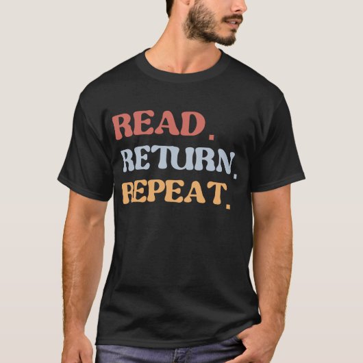 Terugkeer lezen Herhalen T-shirt (Voorkant)