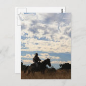 "Terugkeer naar het kamp" Briefkaart (Voorkant / Achterkant)