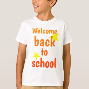 terugkeer naar school t-shirt