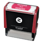 "TERUGKEER NAAR VERZENDER" Zelfinkende rubberstemp Zelfinktende Stempel (Product)