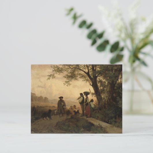 Terugkeer Shepherd Briefkaart (Staand voorkant)