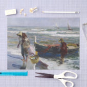 Terugkeer uit Gevist, Joaquin Sorolla y Bastida Tissuepapier (Craft)