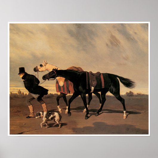 Terugkeer uit Race, Aldred De Druex Poster (Voorkant)