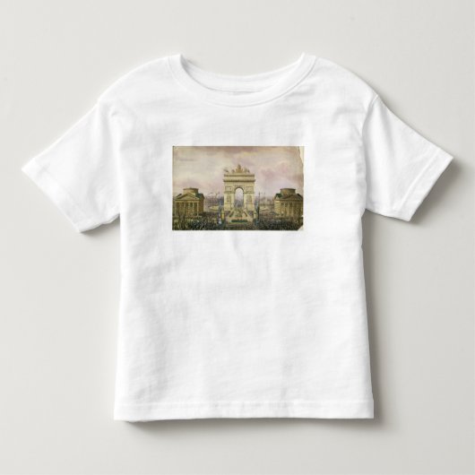 Terugkeer van de Ashes van de keizer naar Parijs Kinder Shirts (Voorkant)