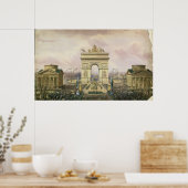 Terugkeer van de Ashes van de keizer naar Parijs Poster (Keuken)