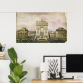 Terugkeer van de Ashes van de keizer naar Parijs Poster (Thuiskantoor)