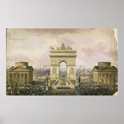 Terugkeer van de Ashes van de keizer naar Parijs Poster (Voorkant)